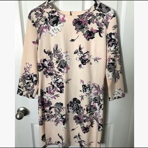 ASOS fitted floral dress